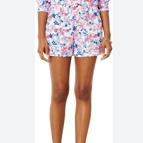 Lilly Pulitzer Pants - Lilly Pulitzer Kylar knit shorts sz XL Party Like a Lobstar